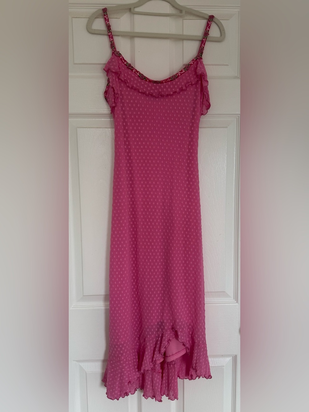 Betsey Johnson RARE Y2K pink dress